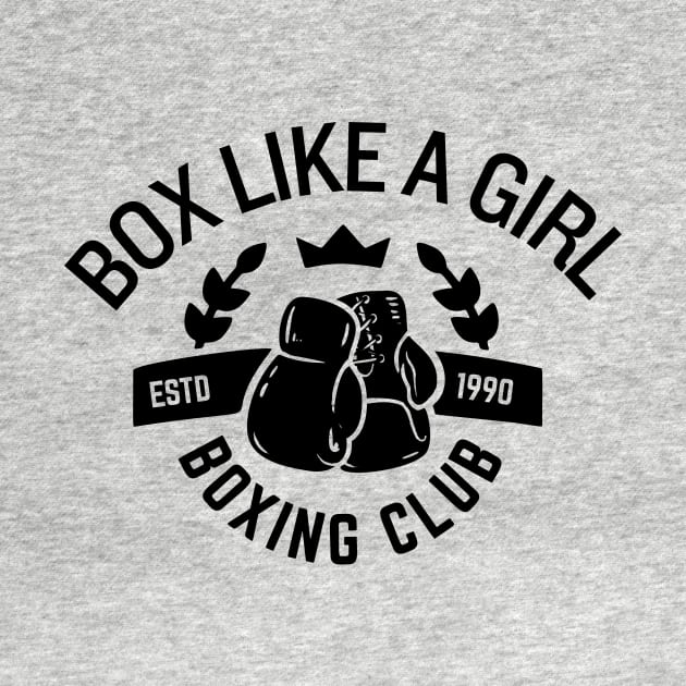Girl Boxing Club by ICS DESIGNS